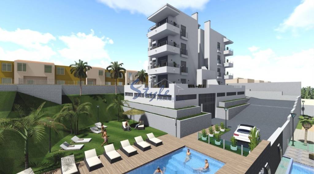 New build apartment for sale in Villamartin, Costa Blanca, Spain.ON1905