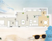 New build - Apartamento - La Manga - La Manga del Mar Menor