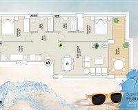 New build - Apartamento - La Manga - La Manga del Mar Menor