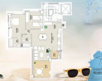 New build - Apartamento - La Manga - La Manga del Mar Menor