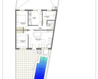 New build - Semi-Detached Villa - San Javier